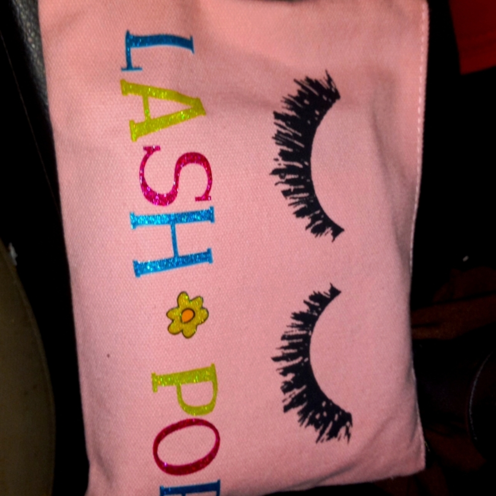 Makeup bag bundle pink,black